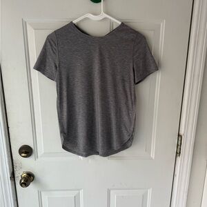 Ivivva by Lululemon girls grey activewear top